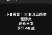 大S徐熙媛病逝，终年48岁-中国石化加油卡充值